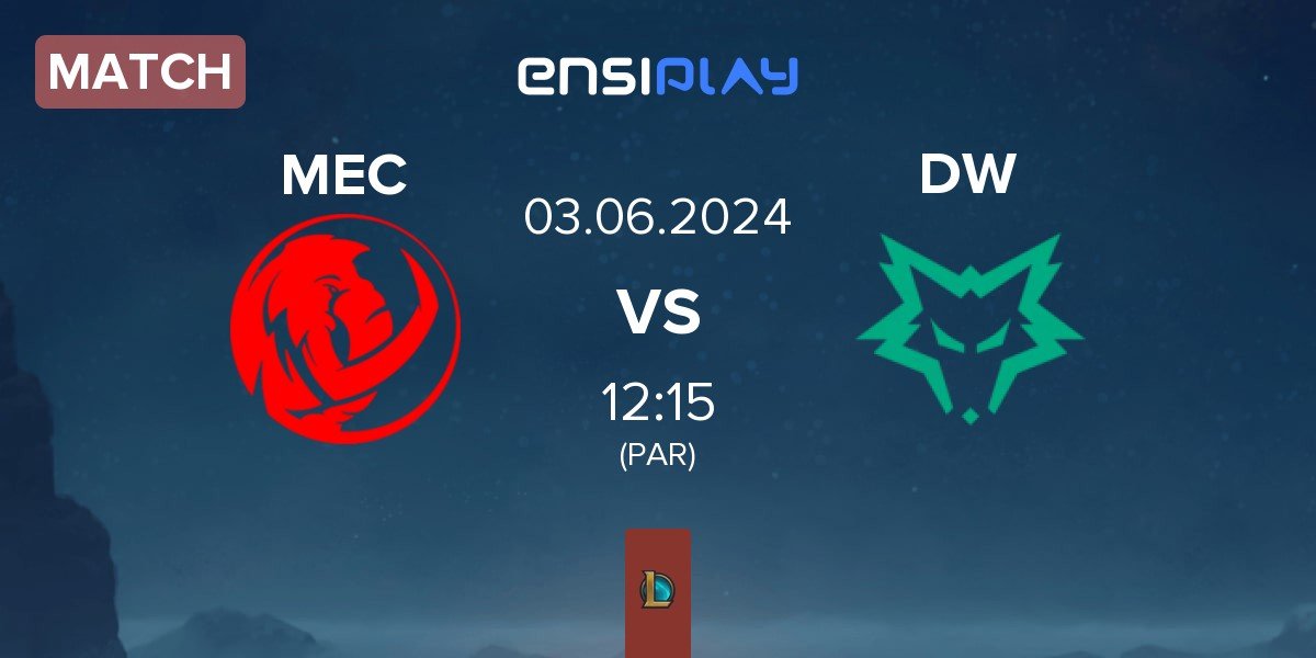 Match Mammoth Esports MEC vs Dire Wolves DW | 03.06