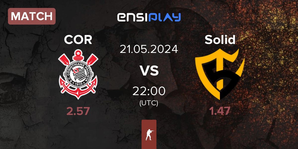 Match Corinthians COR vs Team Solid Solid | 21.05