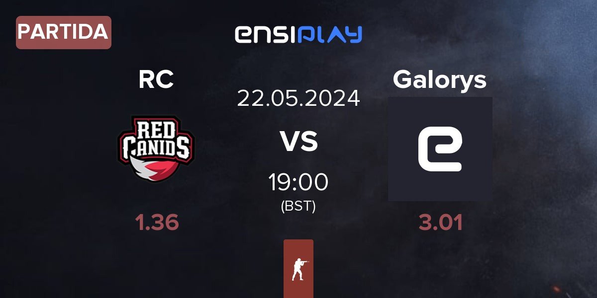 Partida Red Canids RC vs Galorys | 22.05