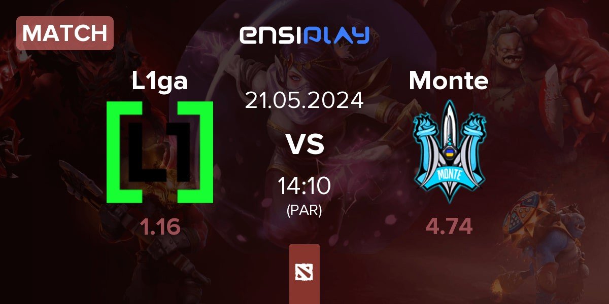 Match L1ga Team L1ga vs Monte | 21.05