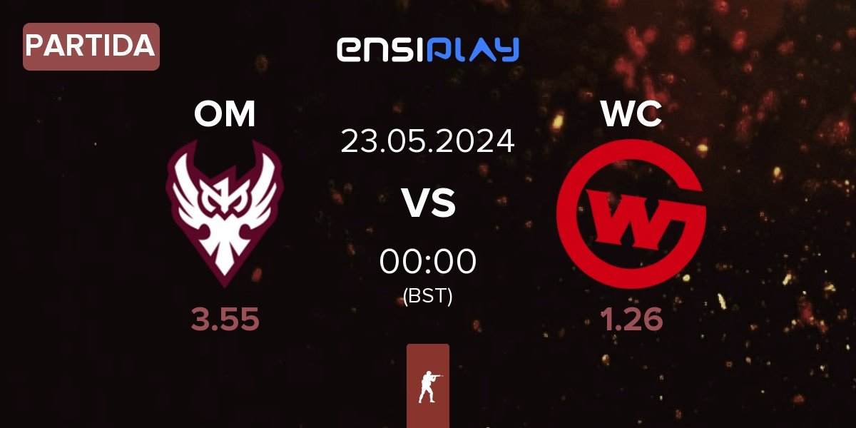 Partida One more Esports OM vs Wildcard Gaming WC | 23.05