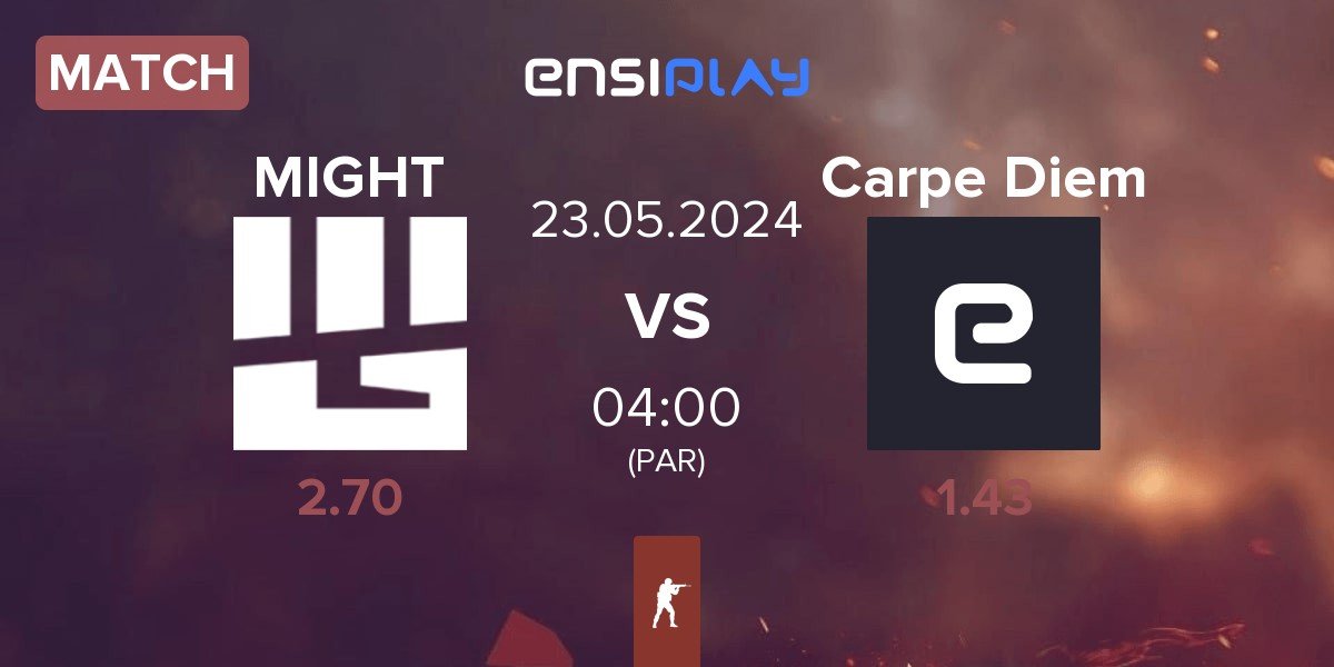 Match MIGHT vs Carpe Diem | 23.05