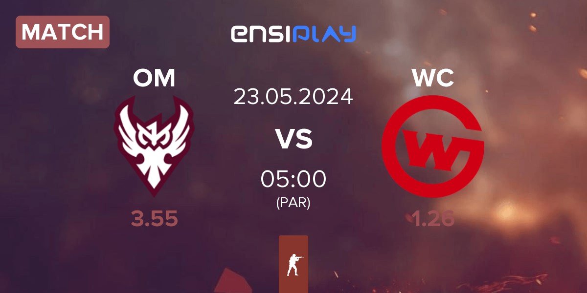 Match One more Esports OM vs Wildcard Gaming WC | 23.05