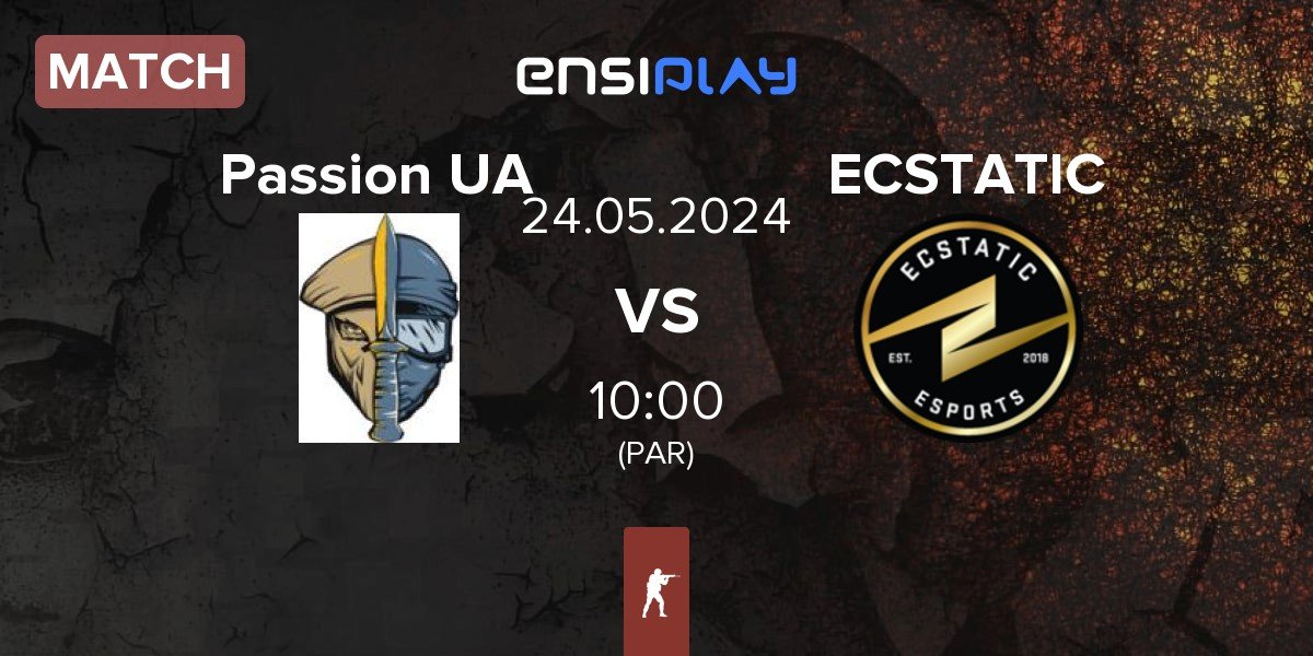 Match Passion UA vs ECSTATIC | 24.05