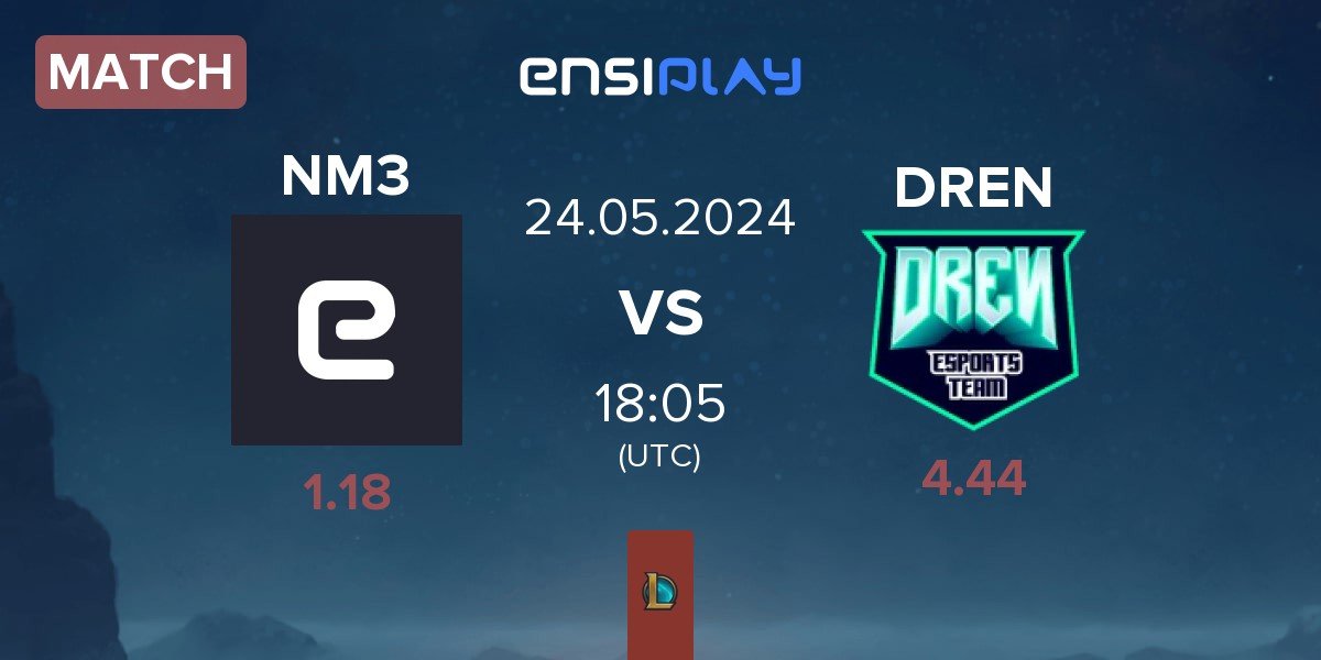 Match ENEMI3S NM3 vs DREN Esports DREN | 24.05