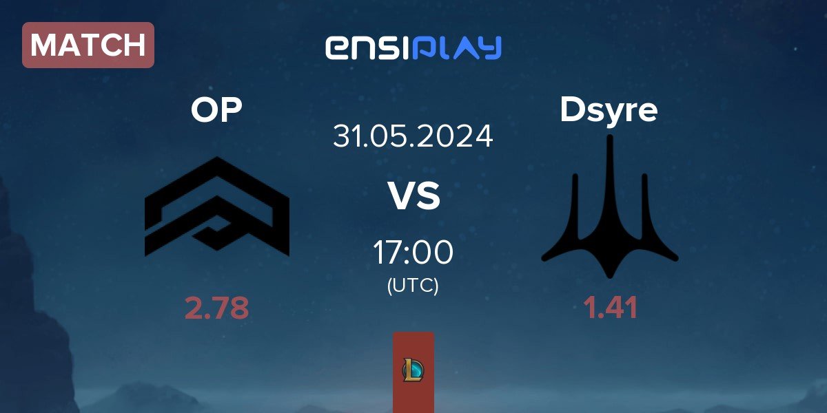 Match aNc Outplayed OP vs Dsyre Esports Dsyre | 31.05