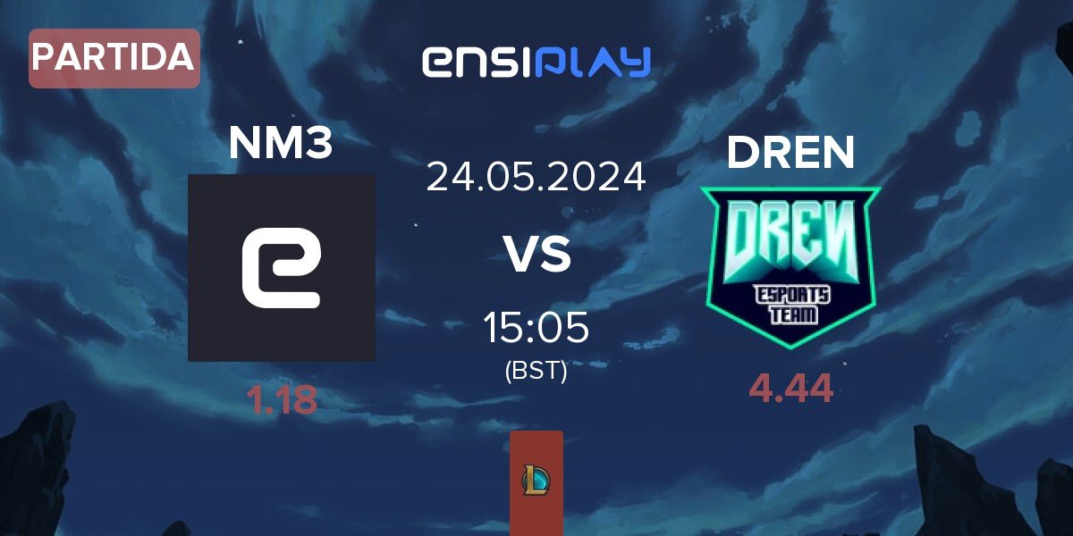 Partida ENEMI3S NM3 vs DREN Esports DREN | 24.05