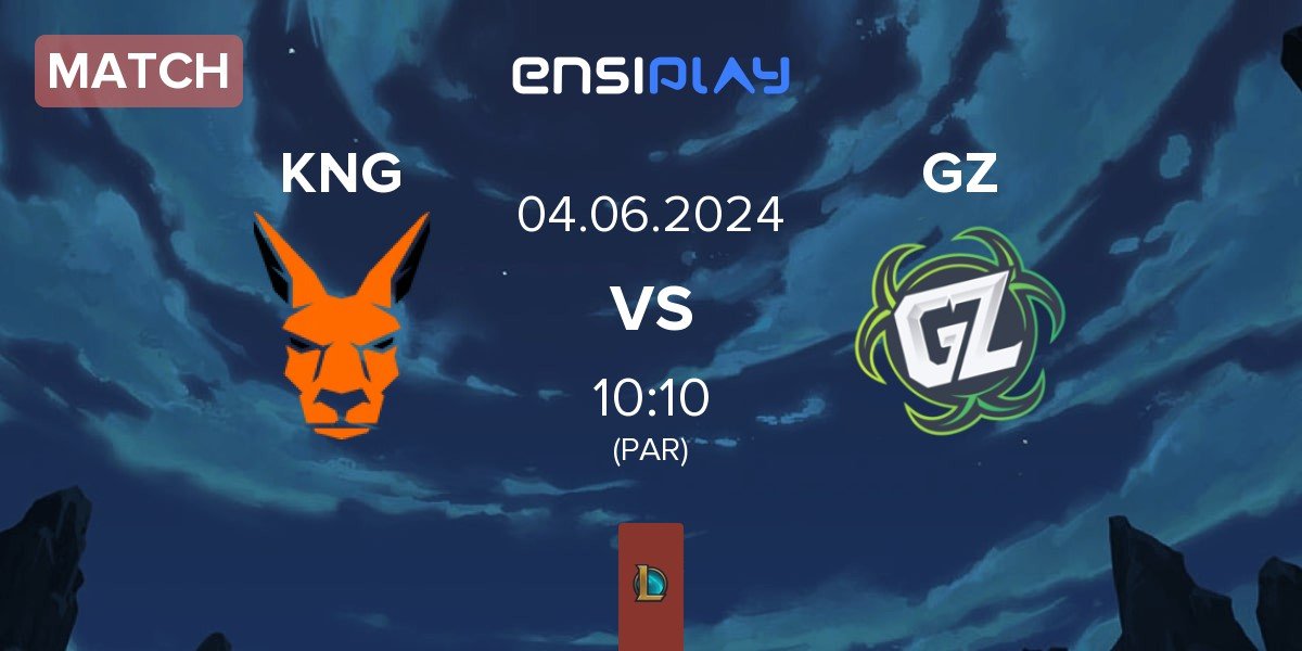 Match Kanga Esports KNG vs Ground Zero Gaming GZ | 04.06