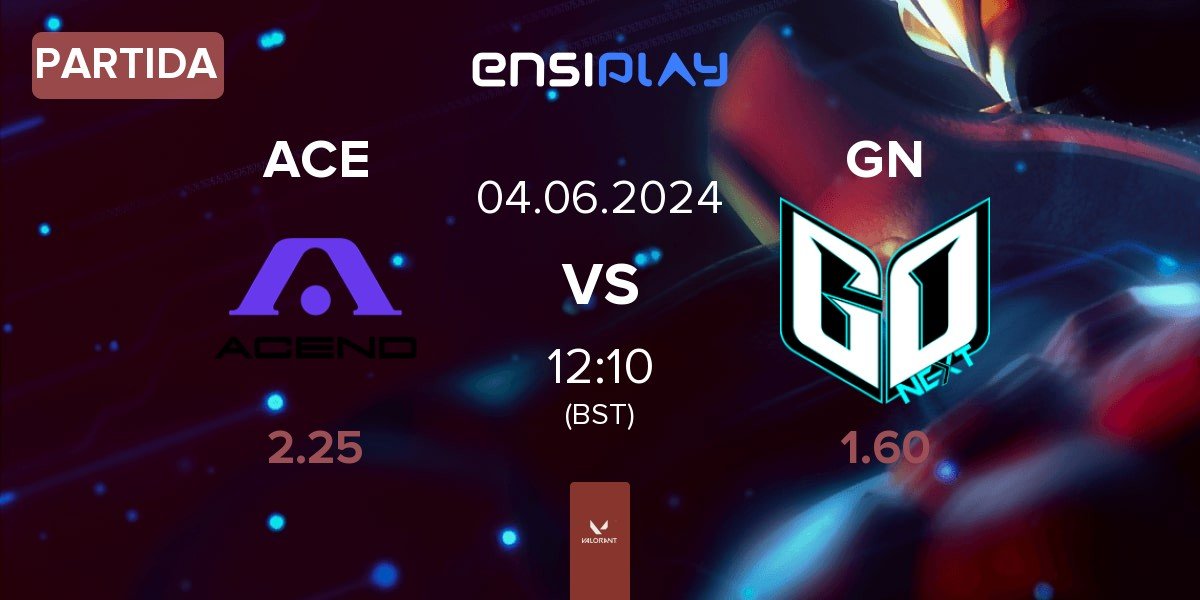 Partida Acend ACE vs GoNext Esports GN | 04.06