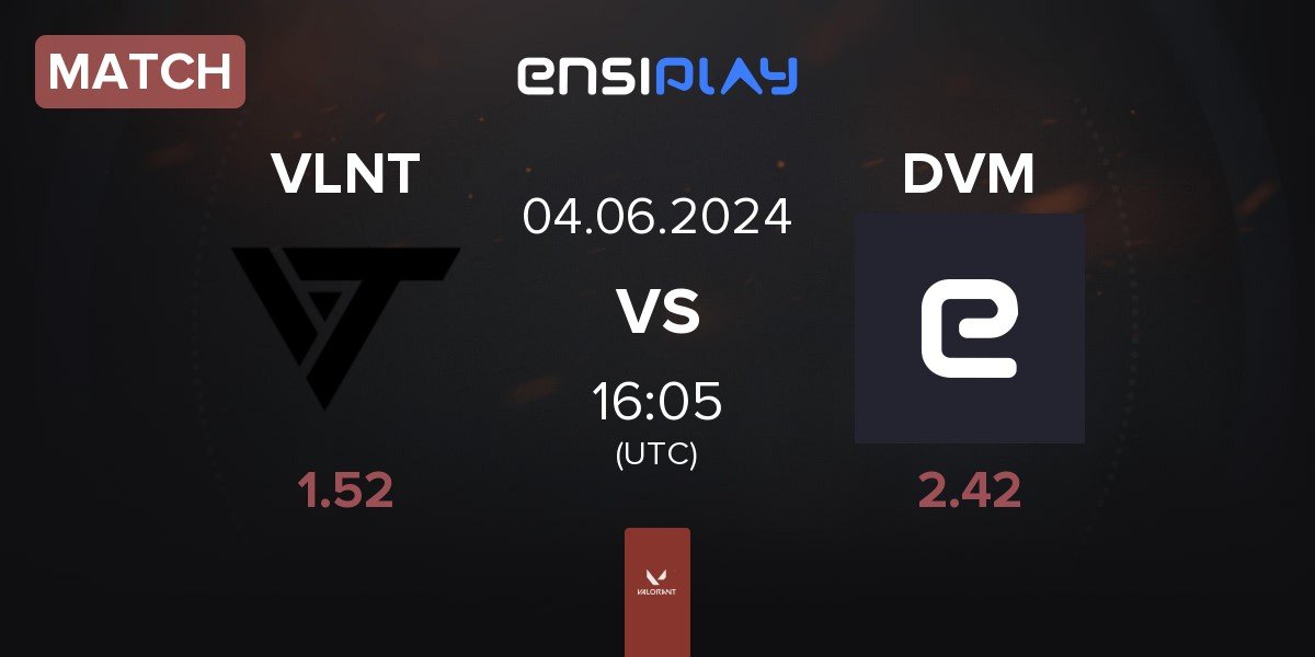 Match Valiant VLNT vs DVM | 04.06