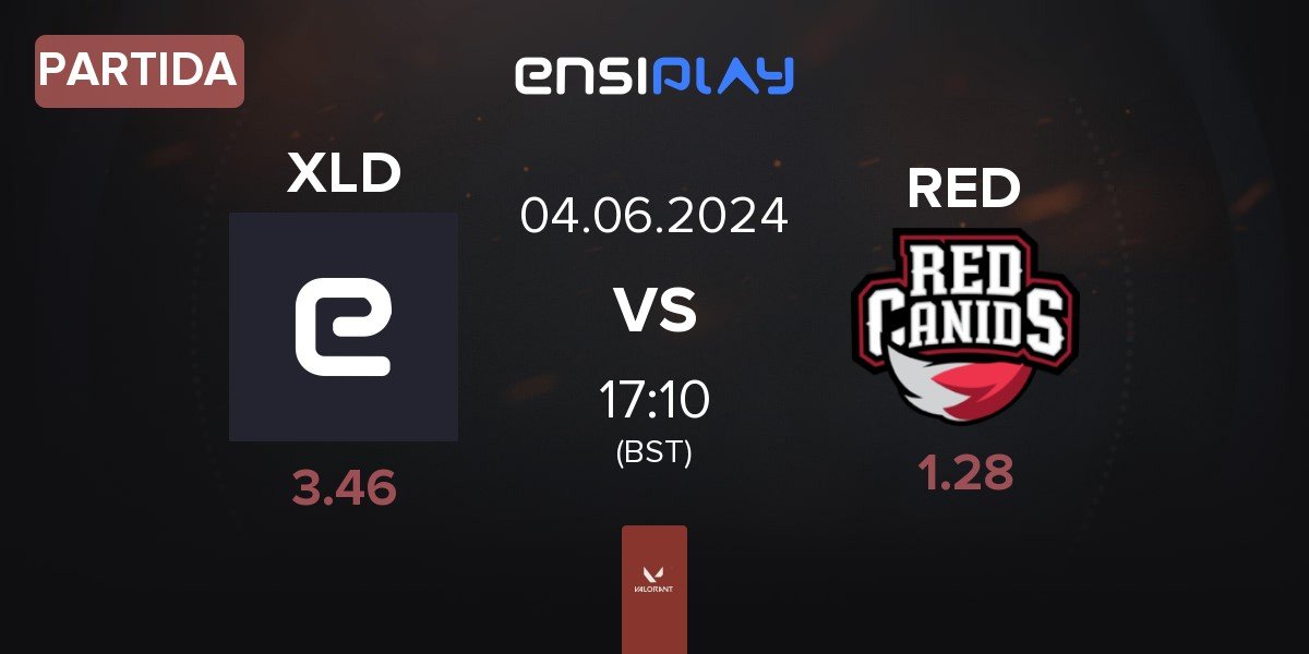 Partida XLD Gaming XLD vs RED Canids RED | 04.06