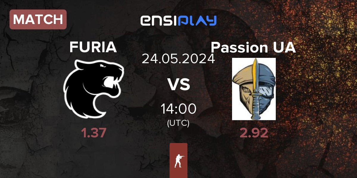 Match FURIA Esports FURIA vs Passion UA | 24.05