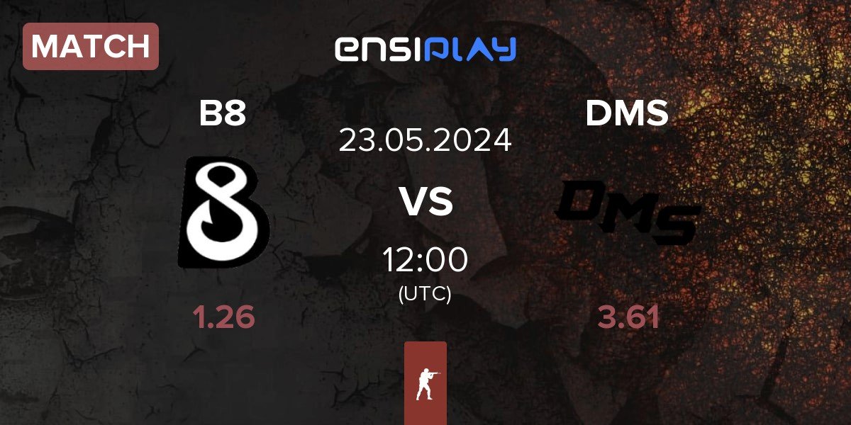 Match B8 vs DMS | 23.05