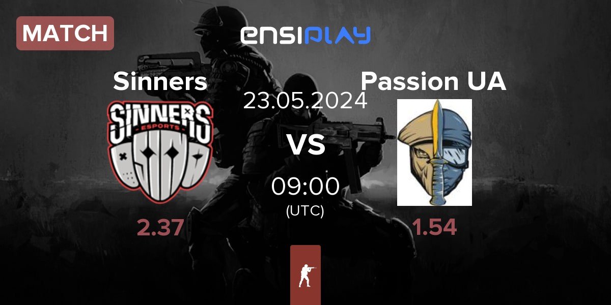 Match Sinners Esports Sinners vs Passion UA | 23.05