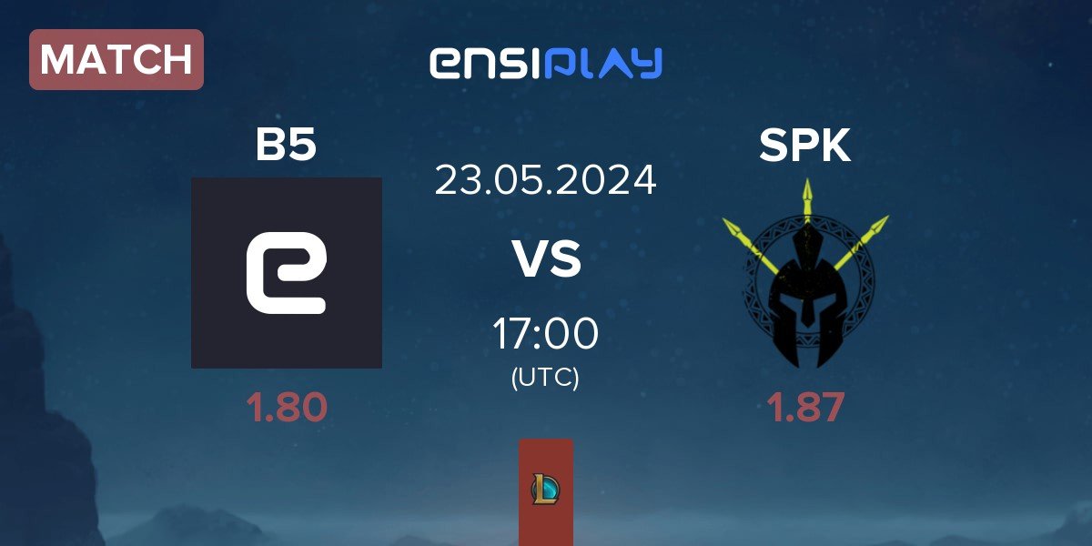 Match BeFive B5 vs SPIKE Syndicate SPK | 23.05