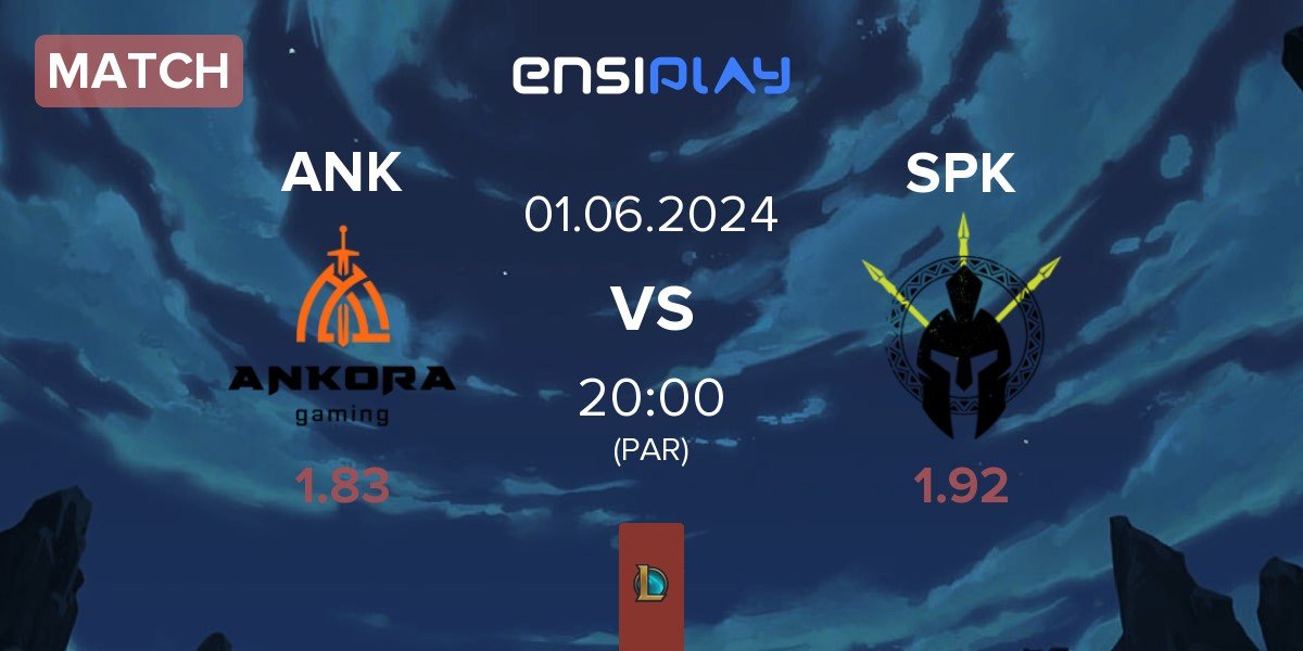 Match Ankora Gaming ANK vs SPIKE Syndicate SPK | 01.06