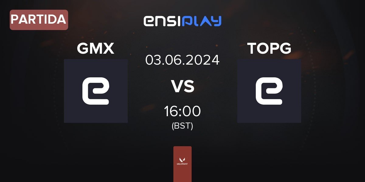 Partida Gamax Esports GMX vs top gz TOPG | 03.06