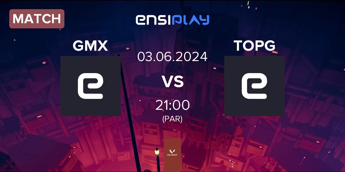 Match Gamax Esports GMX vs top gz TOPG | 03.06