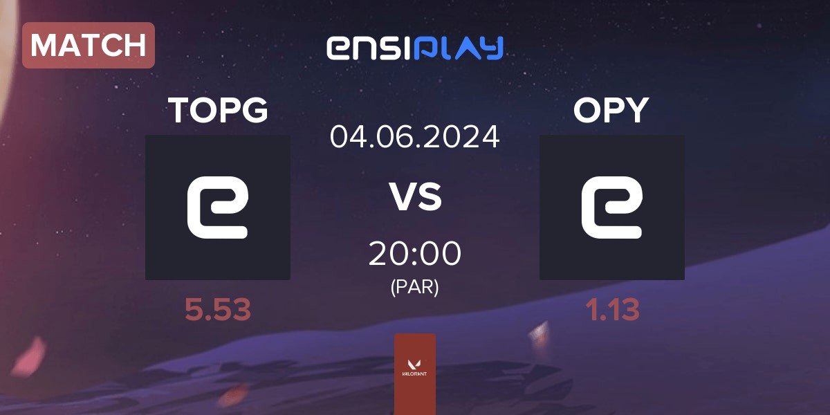 Match top gz TOPG vs Team Occupy OPY | 04.06