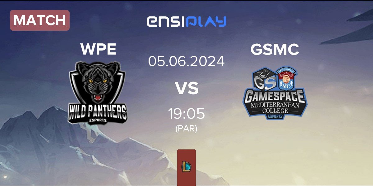 Match Wild Panthers WPE vs Gamespace MCE GSMC | 05.06