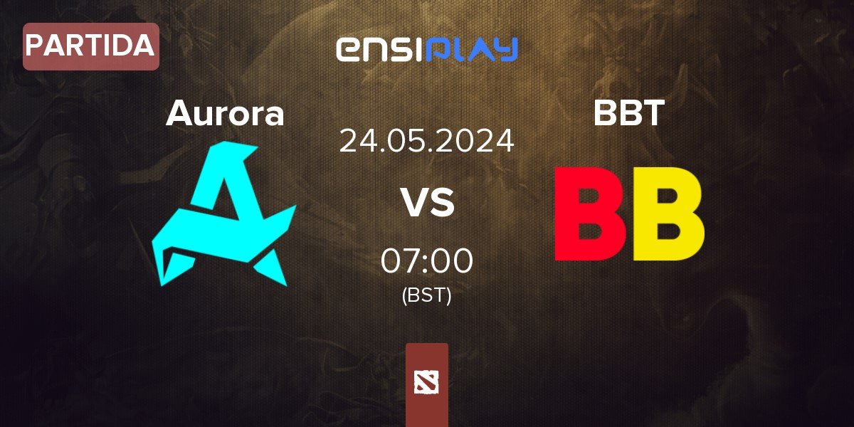 Partida Aurora vs BetBoom Team BBT | 24.05