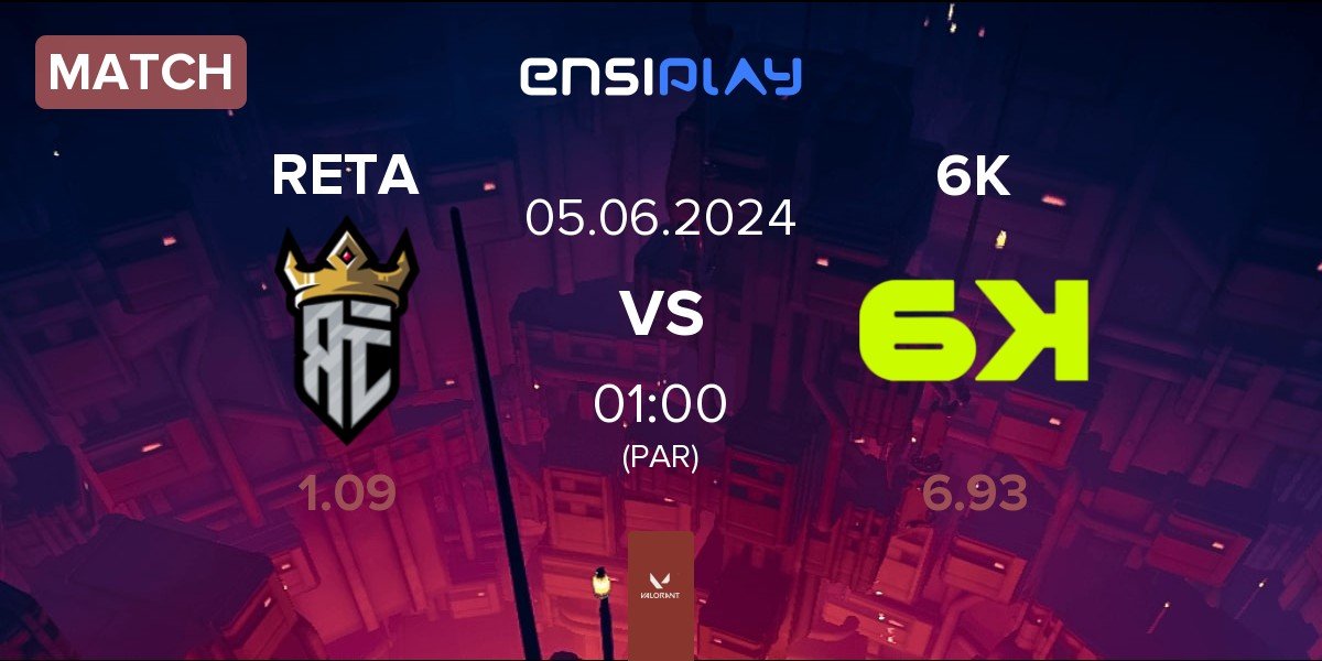 Match Reta Esports RETA vs Six Karma 6K | 05.06