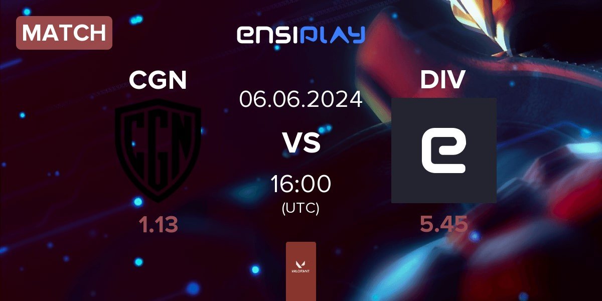 Match CGN Esports CGN vs DIVIZON DIV | 06.06