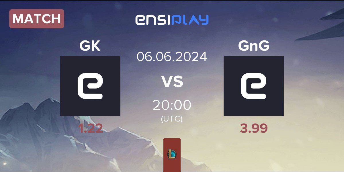 Match Geekay Esports GK vs GnG Amazigh GnG | 06.06