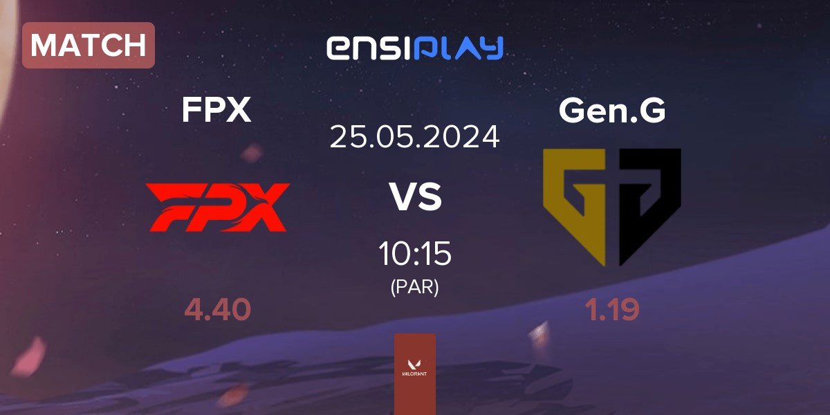 Match FunPlus Phoenix FPX vs Gen.G Esports Gen.G | 25.05