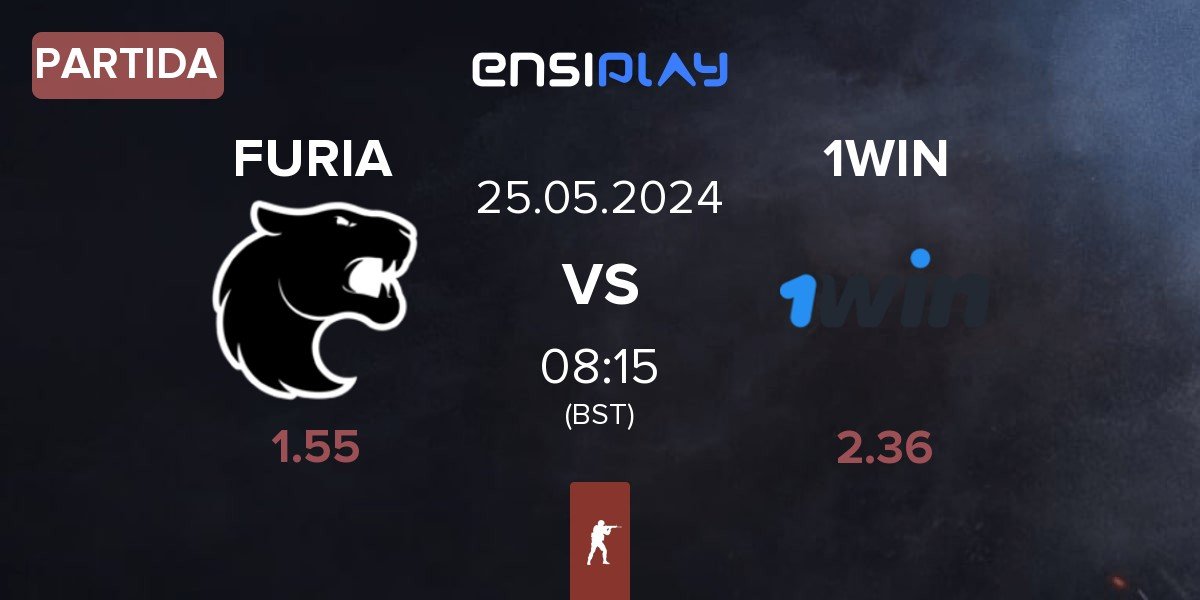 Partida FURIA Esports FURIA vs 1WIN | 25.05