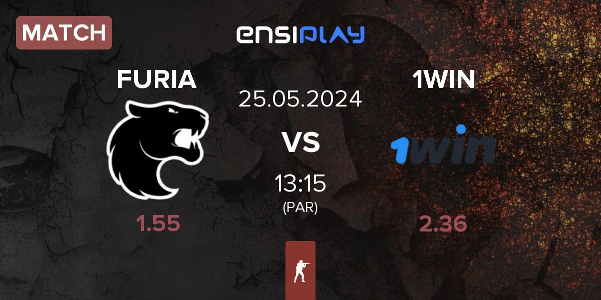 Match FURIA Esports FURIA vs 1WIN | 25.05