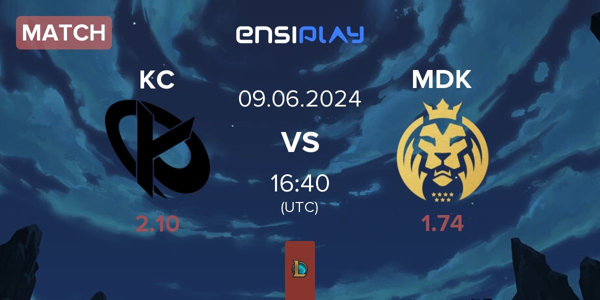 Match Karmine Corp KC vs MAD Lions KOI MDK | 09.06