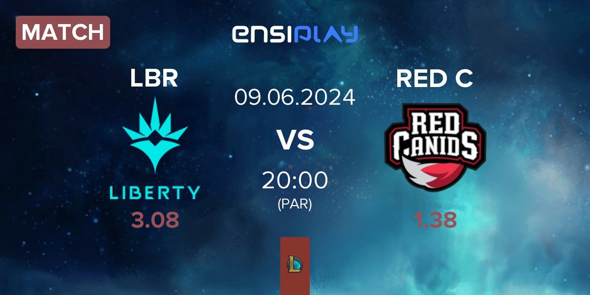 Match Liberty LBR vs RED Canids RED C | 09.06
