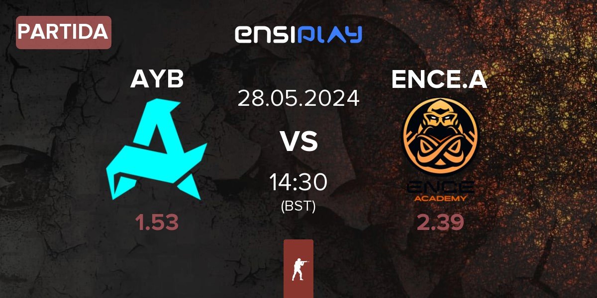 Partida Aurora Young Blood AYB vs ENCE Academy ENCE.A | 28.05
