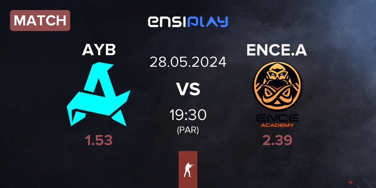 Match Aurora Young Blood AYB vs ENCE Academy ENCE.A | 28.05