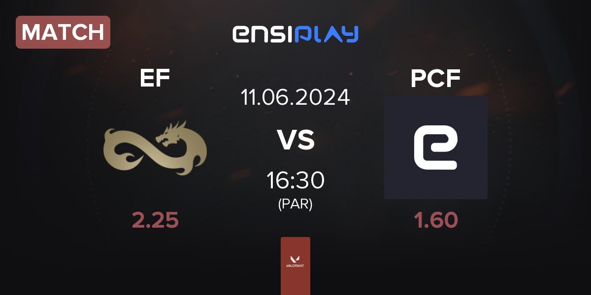 Match Eternal Fire EF vs Pcific Esports PCF | 11.06
