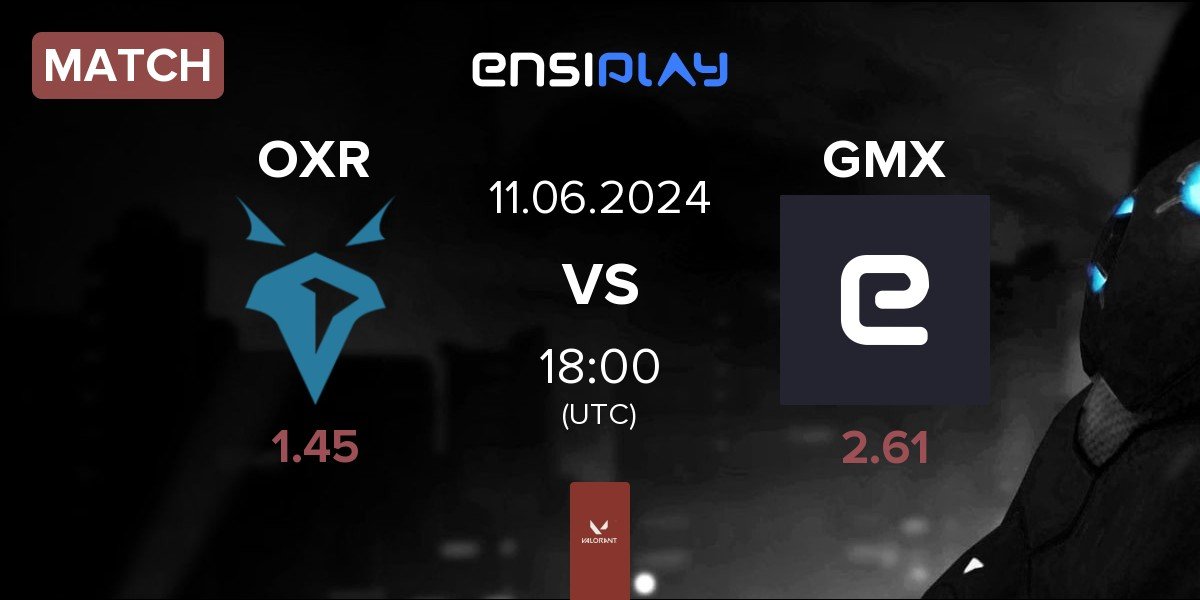 Match Onyx Ravens OXR vs Gamax Esports GMX | 11.06