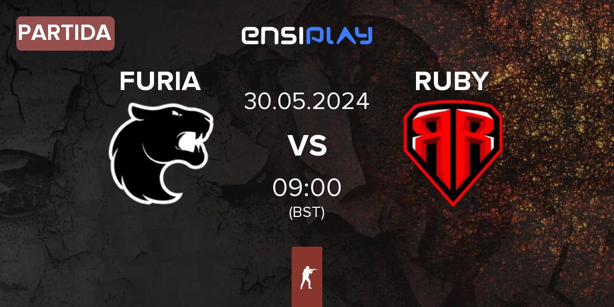 Partida FURIA Esports FURIA vs RUBY | 30.05