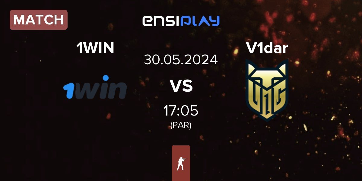 Match 1WIN vs V1dar Gaming V1dar | 30.05