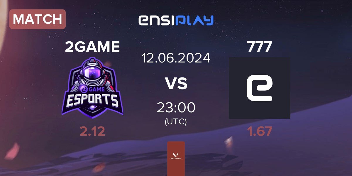 Match 2GAME Esports 2GAME vs The7 777 | 12.06