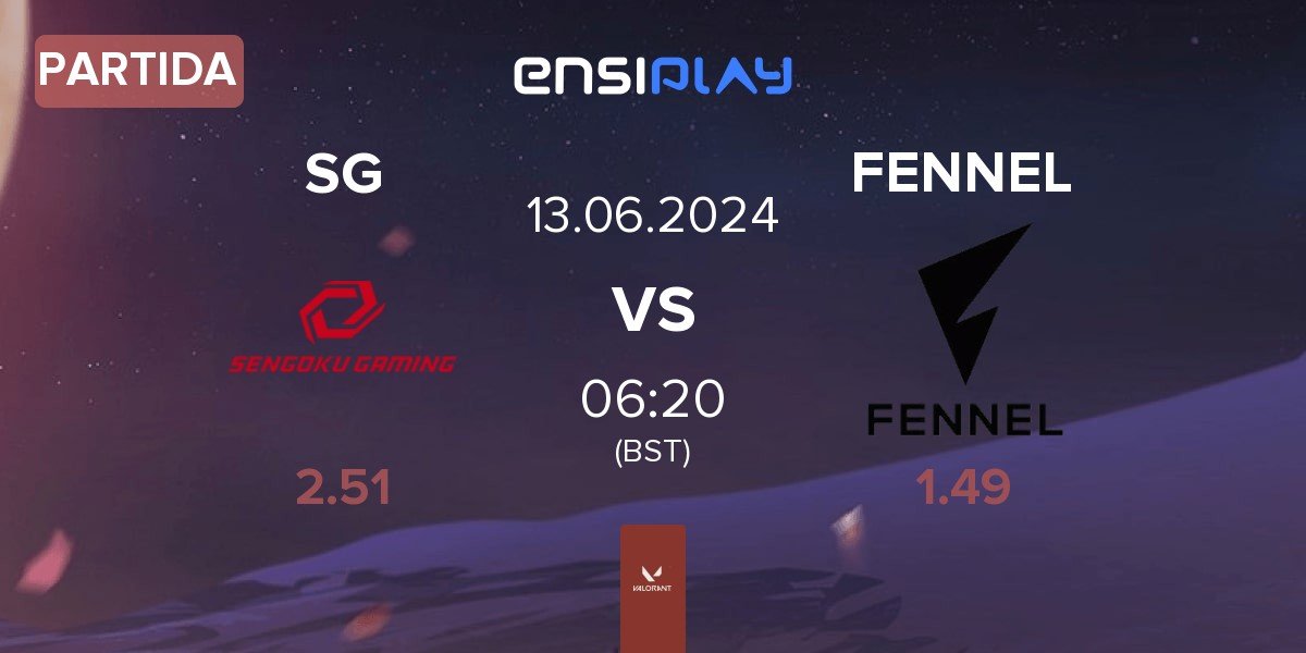 Partida Sengoku Gaming SG vs FENNEL | 13.06