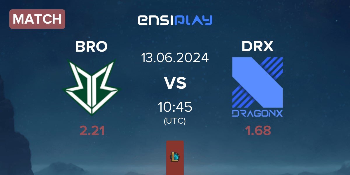 Match OKSavingsBank BRION BRO vs DRX | 13.06