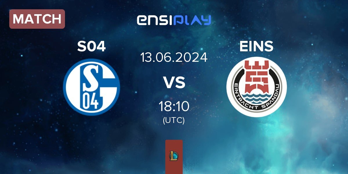 Match FC Schalke 04 Esports S04 vs Eintracht Spandau EINS | 13.06