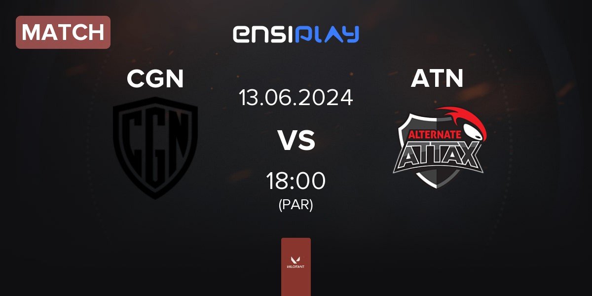 Match CGN Esports CGN vs ALTERNATE aTTaX ATN | 13.06