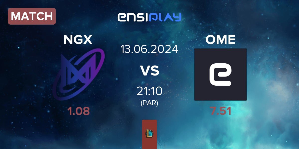 Match Nigma Galaxy NGX vs One More Esports OME | 13.06