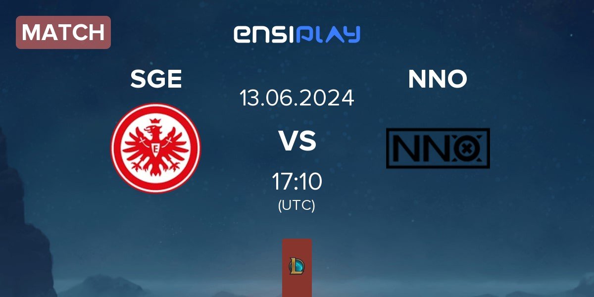 Match Eintracht Frankfurt SGE vs NNO Prime NNO | 13.06