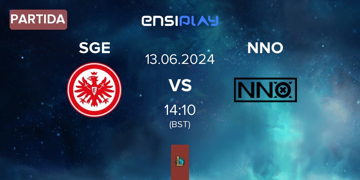 Partida Eintracht Frankfurt SGE vs NNO Prime NNO | 13.06