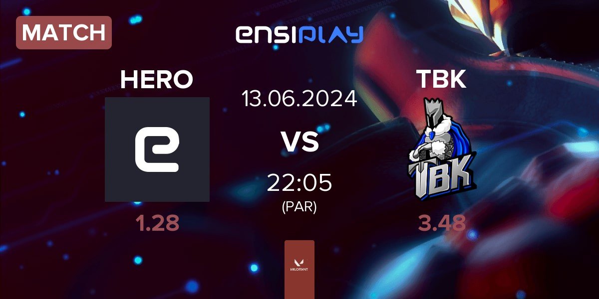 Match Hero Base HERO vs TBK Esports TBK | 13.06