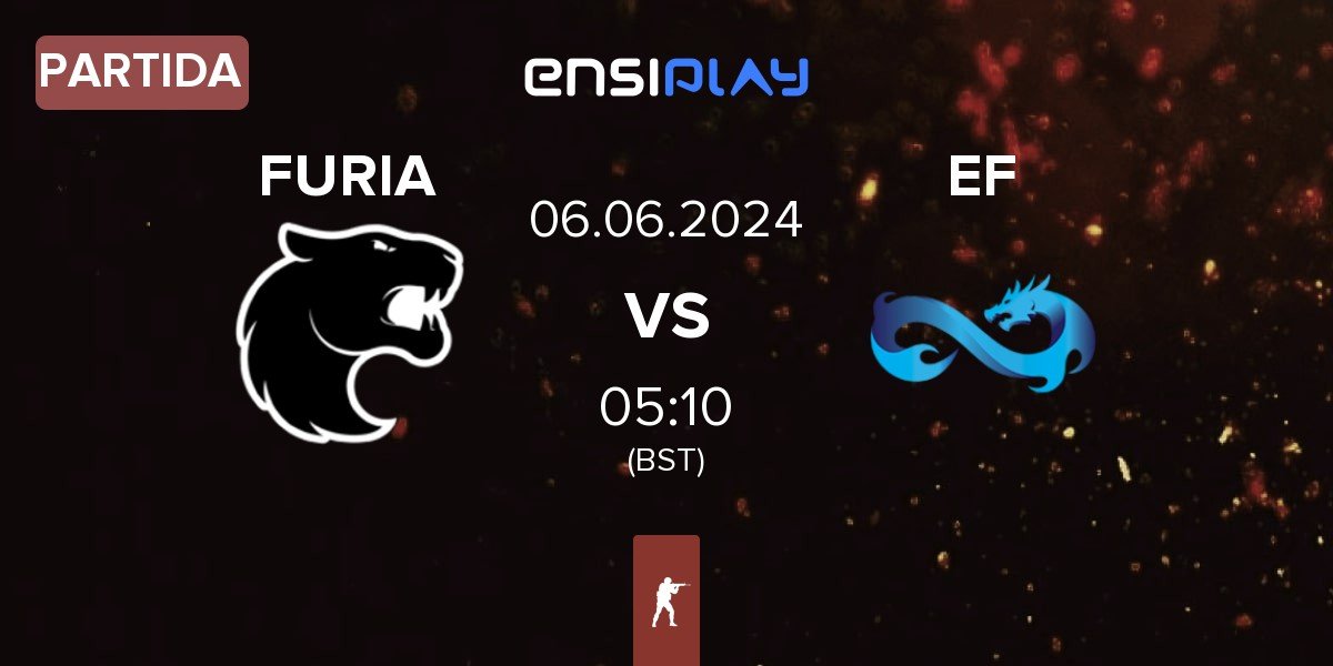 Partida FURIA Esports FURIA vs Eternal Fire EF | 06.06
