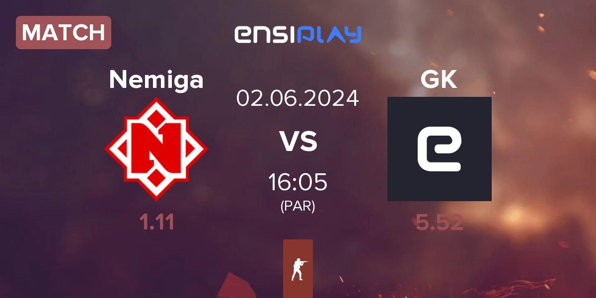 Match Nemiga Gaming Nemiga vs Grannys Knockers GK | 02.06